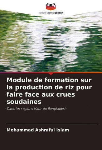 Module de formation sur la production de riz pour faire face aux crues soudaines