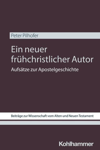 Ein neuer frühchristlicher Autor