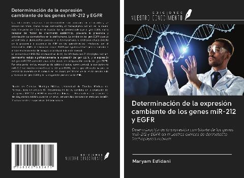 Determinación de la expresión cambiante de los genes miR-212 y EGFR
