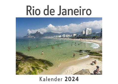 Rio de Janeiro (Wandkalender 2024, Kalender DIN A4 quer, Monatskalender im Querformat mit Kalendarium, Das perfekte Geschenk)