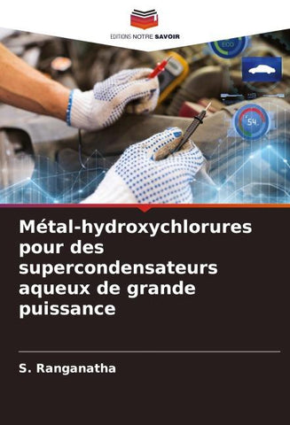 Métal-hydroxychlorures pour des supercondensateurs aqueux de grande puissance