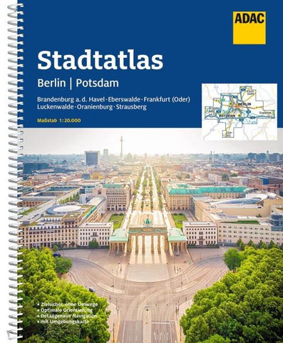 ADAC Stadtatlas Berlin/Potsdam 1:20.000