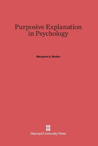 Purposive Explanation in Psychology