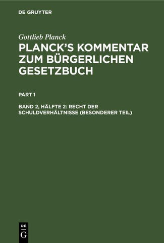 Recht der Schuldverhältnisse (Besonderer Teil)