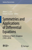 Symmetries and Applications of Differential Equations
