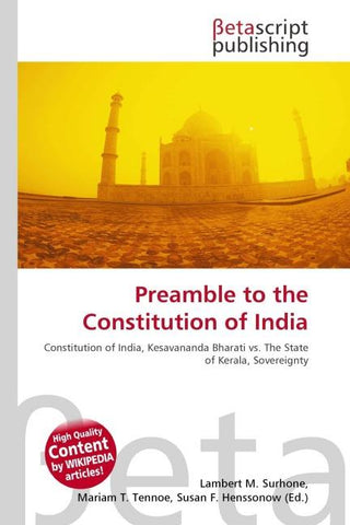 Preamble to the Constitution of India