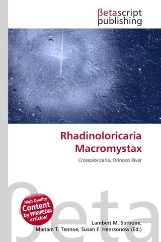Rhadinoloricaria Macromystax
