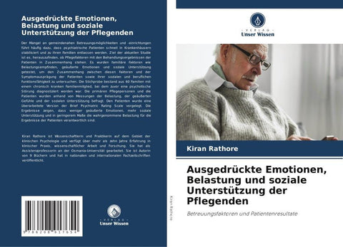 Ausgedrückte Emotionen, Belastung und soziale Unterstützung der Pflegenden