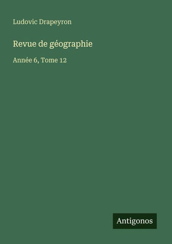 Revue de géographie