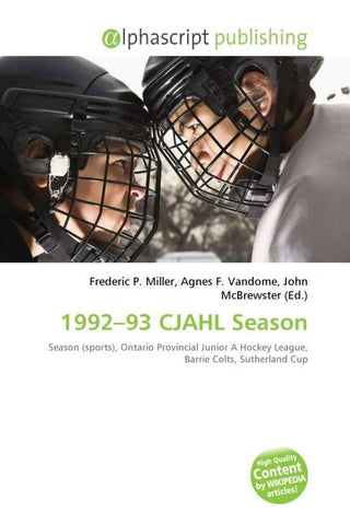 1992-93 CJAHL Season
