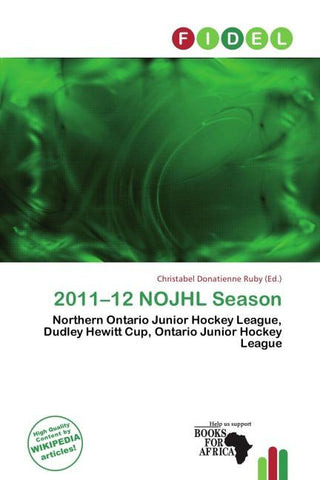 2011-12 NOJHL Season