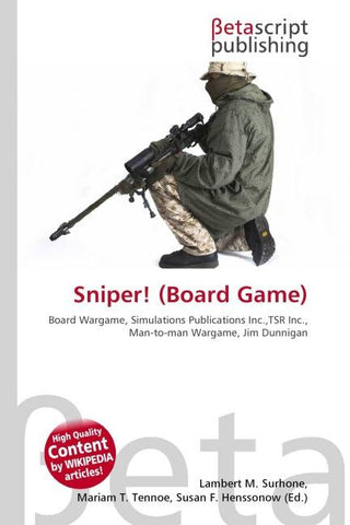 Sniper! (Board Game)