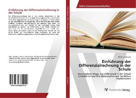 Einführung der Differenzialrechnung in der Schule