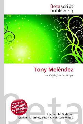 Tony Meléndez