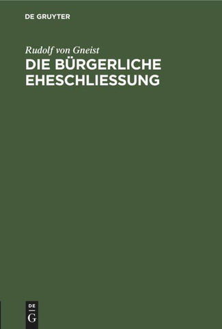 Die bürgerliche Eheschließung
