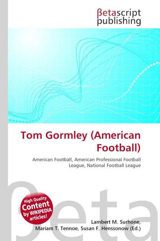 Tom Gormley (American Football)