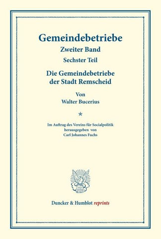 Die Gemeindebetriebe der Stadt Remscheid.