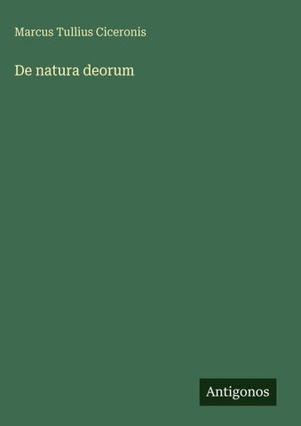De natura deorum