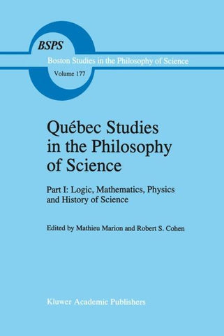 Québec Studies in the Philosophy of Science