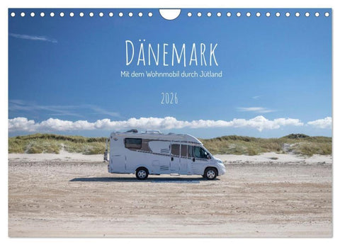 Dänemark - Mit dem Wohnmobil durch Jütland (Wandkalender 2026 DIN A4 quer), CALVENDO Monatskalender
