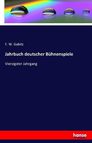 Jahrbuch deutscher Bühnenspiele