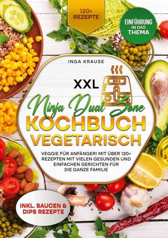 XXL Ninja Dual Zone Kochbuch Vegetarisch