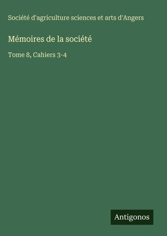 Mémoires de la société