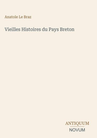Vieilles Histoires du Pays Breton