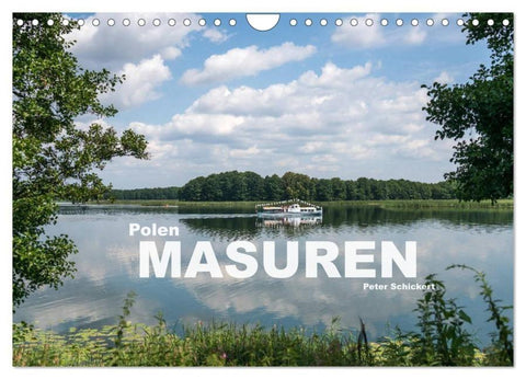 Polen - Masuren (Wandkalender 2026 DIN A4 quer), CALVENDO Monatskalender