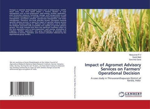Impact of Agromet Advisory Services on Farmers' Operational Decision