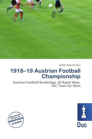 1918-19 Austrian Football Championship