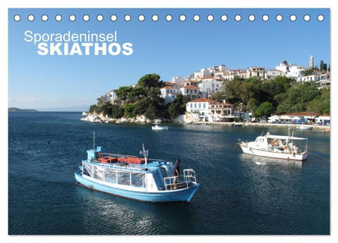 Sporadeninsel Skiathos (Tischkalender 2026 DIN A5 quer), CALVENDO Monatskalender