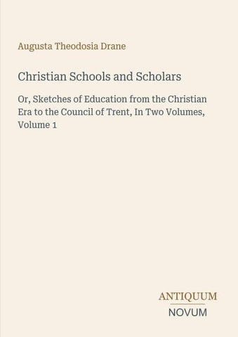 Christian Schools and Scholars