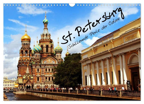 St. Petersburg (Wandkalender 2026 DIN A3 quer), CALVENDO Monatskalender