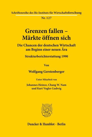 Grenzen fallen - Märkte öffnen sich.