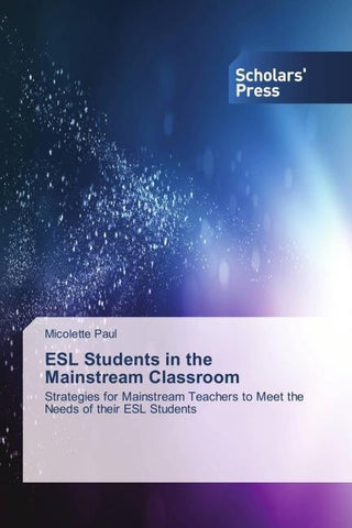 ESL Students in the Mainstream Classroom