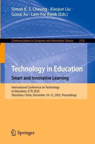 Technology in Education. Smart and Innovative Learning