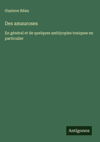 Des amauroses