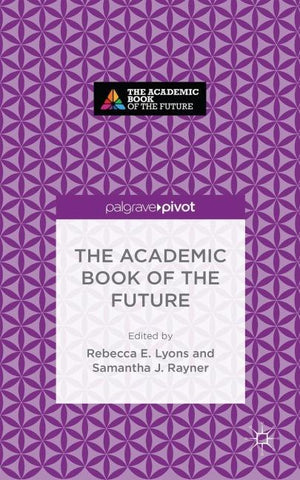The Academic Book of the Future