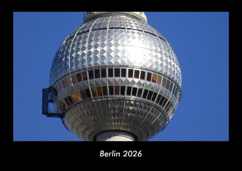 Berlin 2026 Fotokalender DIN A3