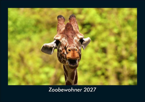 Zoobewohner 2027 Fotokalender DIN A5