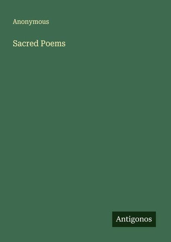 Sacred Poems