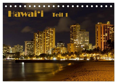 Hawai'i - Teil 1 (Tischkalender 2026 DIN A5 quer), CALVENDO Monatskalender
