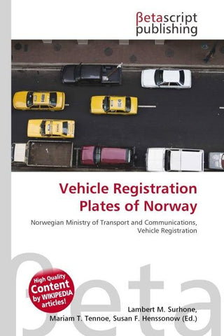 Vehicle Registration Plates of Norway