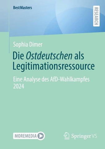 Die Ostdeutschen als Legitimationsressource