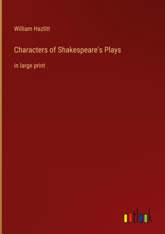 Characters of Shakespeare's Plays