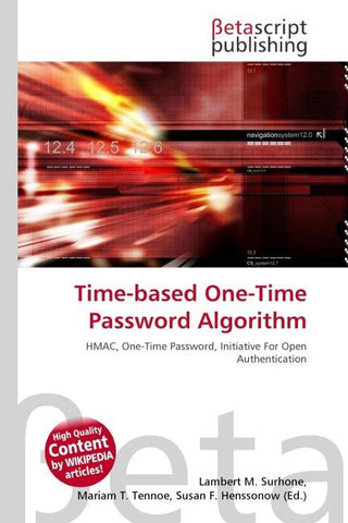 Time-based One-Time Password Algorithm