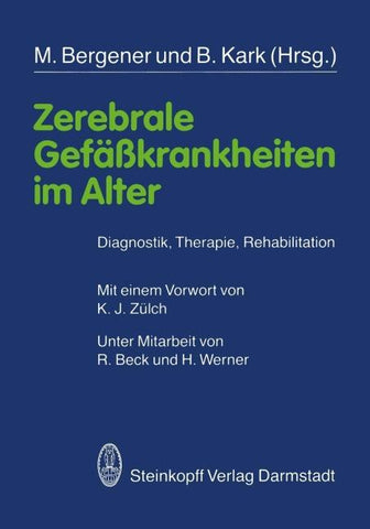 Zerebrale Gefäßkrankheiten im Alter