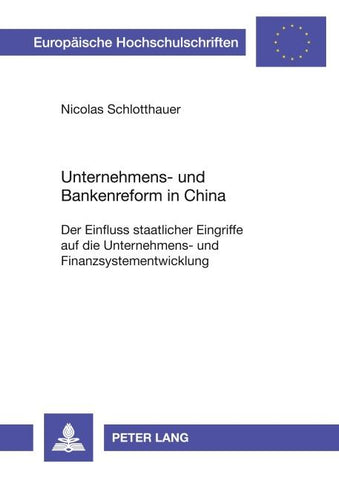 Unternehmens- und Bankenreform in China