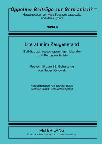 Literatur im Zeugenstand